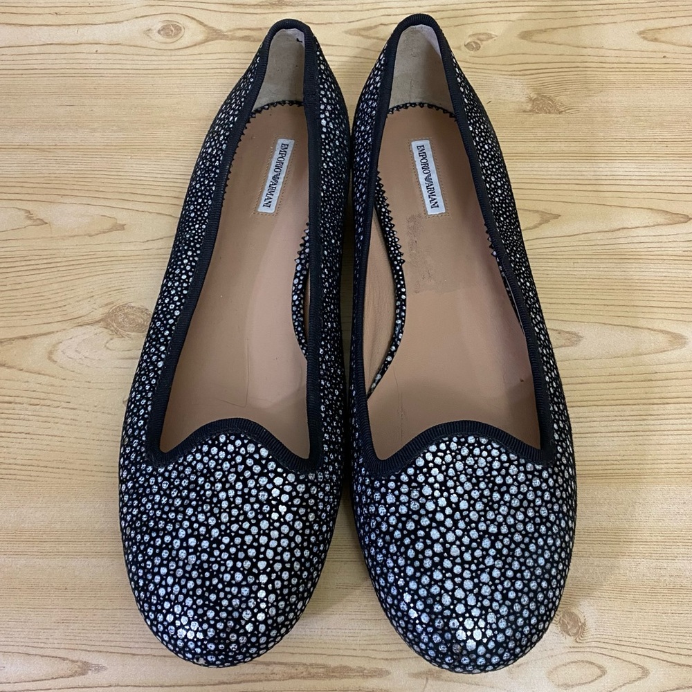 Emporio Armani Ballet Flat Slip On Women’s Shoes 9 / 39